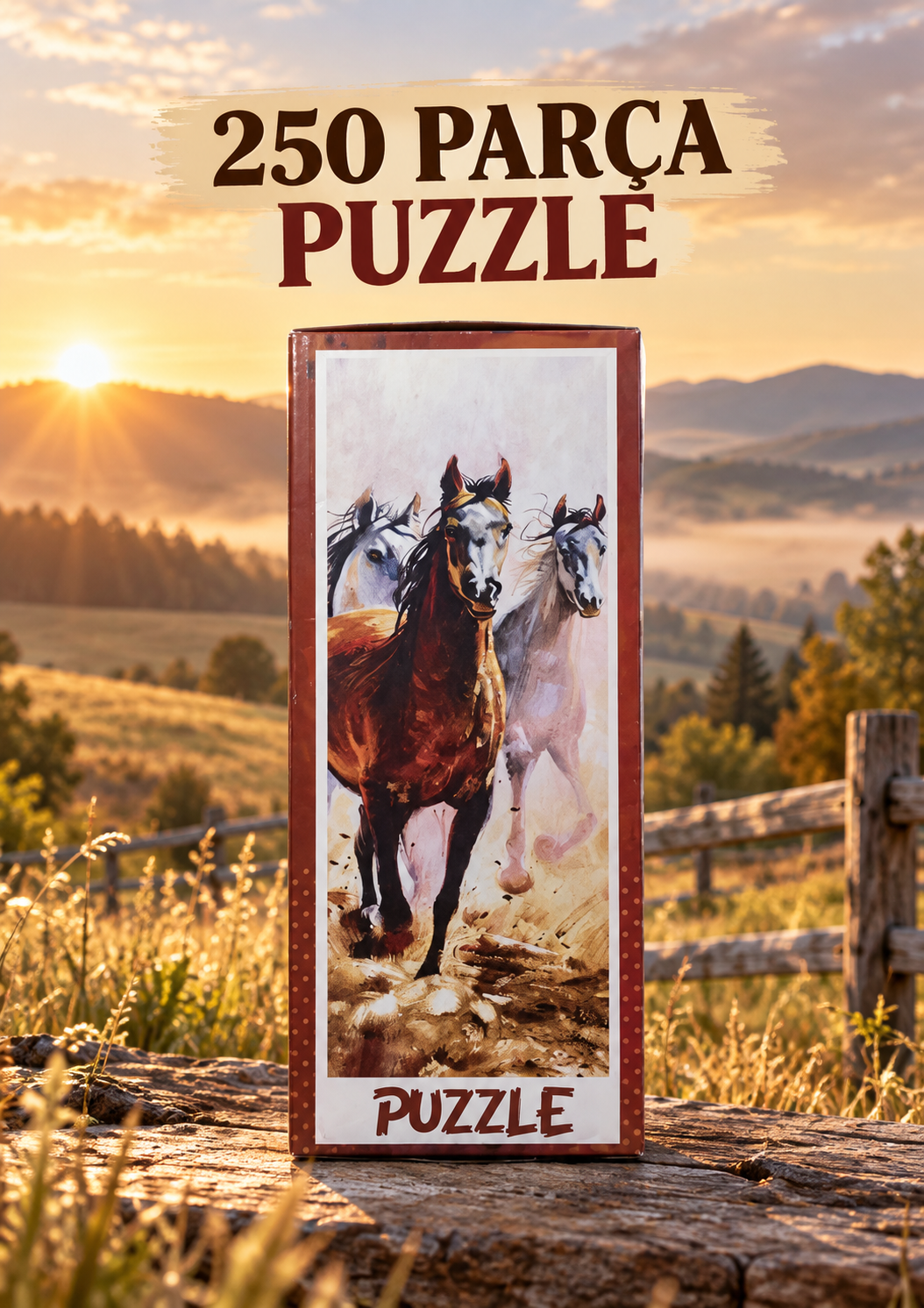250 Parça Puzzle The Horse